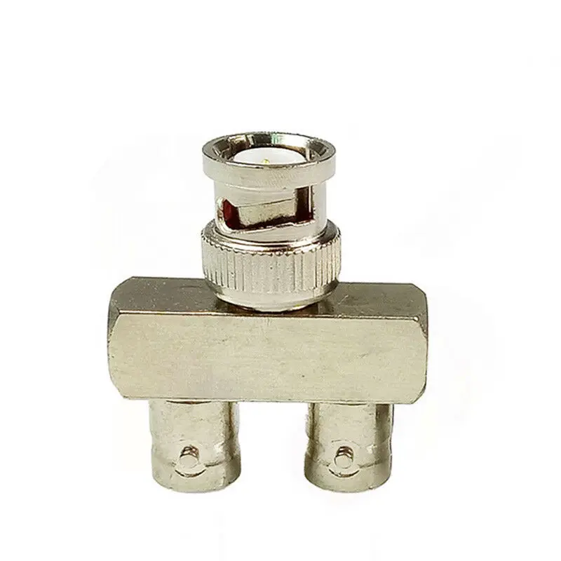 

BNC Male Plug to 2 BNC Female Jack Y type Splitter Connector 1M2F Adapter