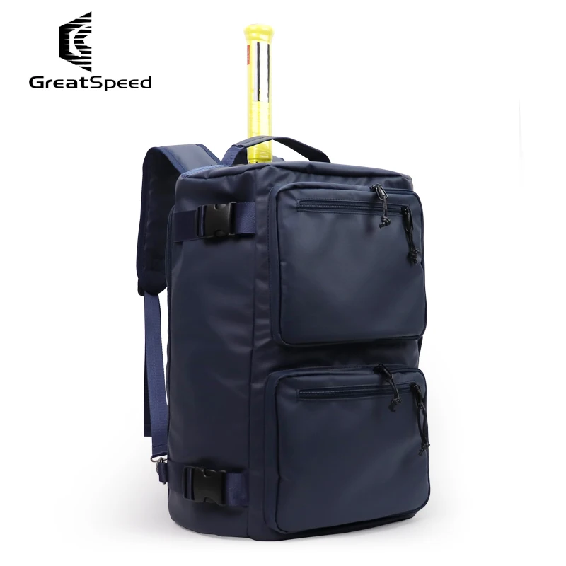 Waterproof Polyester GreatSpeed Tennis Bag Multifunction 3 Uses Squash Racket Backpack Unisex Tenis Shoulder Handbag | Спорт и
