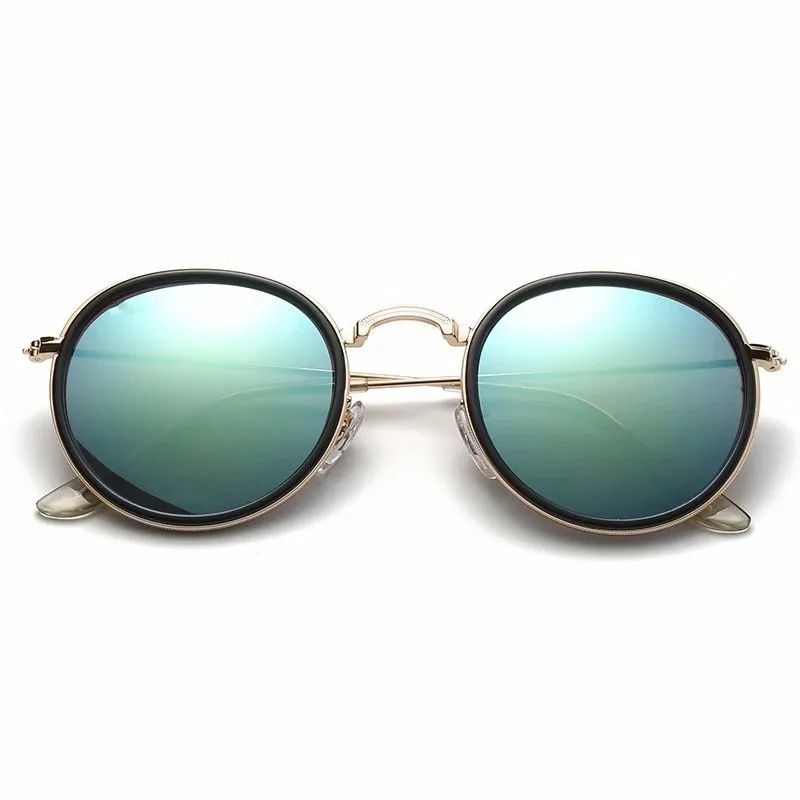 

2021 New Fashion Big Frame Sunglasses Men Metal Sun Glasses Women Retro Sun Glasses Vintage High Quality Gafas Oculos De Sol