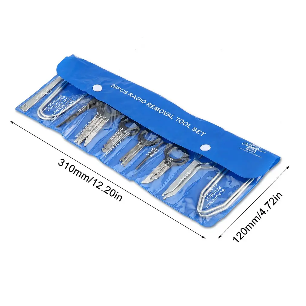

20pcs/set Portable Auto Car Radio Panel Door Clip Panel Car Audio Remover Installer Pry Kit Repair Tool Pry Tool Hand Tools
