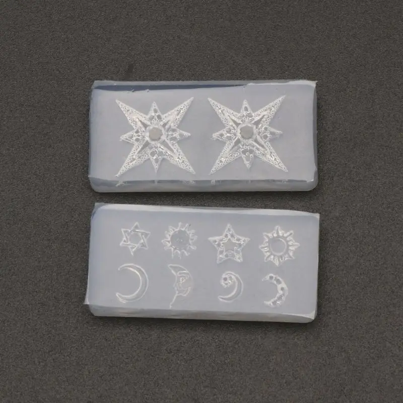 Мини Размер луна звезды солнце смола для ювелирных изделий | Украшения и