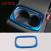 for honda civic 10th sedan 2016 2017 2018 2019 accessories stainless steel interior car styling rear water cup frame cover trim