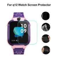 3pcs 9h hardness tempered glass 2 5d tpu screen protector film for q12 smart watch full cover screen film dropship
