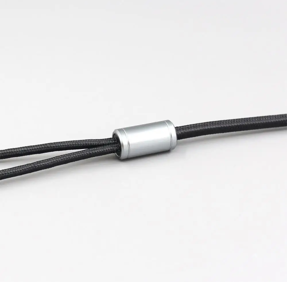 LN006077 XLR сбалансированный тканевый OD 5 мм OCC чистый посеребренный кабель для наушников для Audeze LCD-3 LCD3 LCD-2 LCD2 g