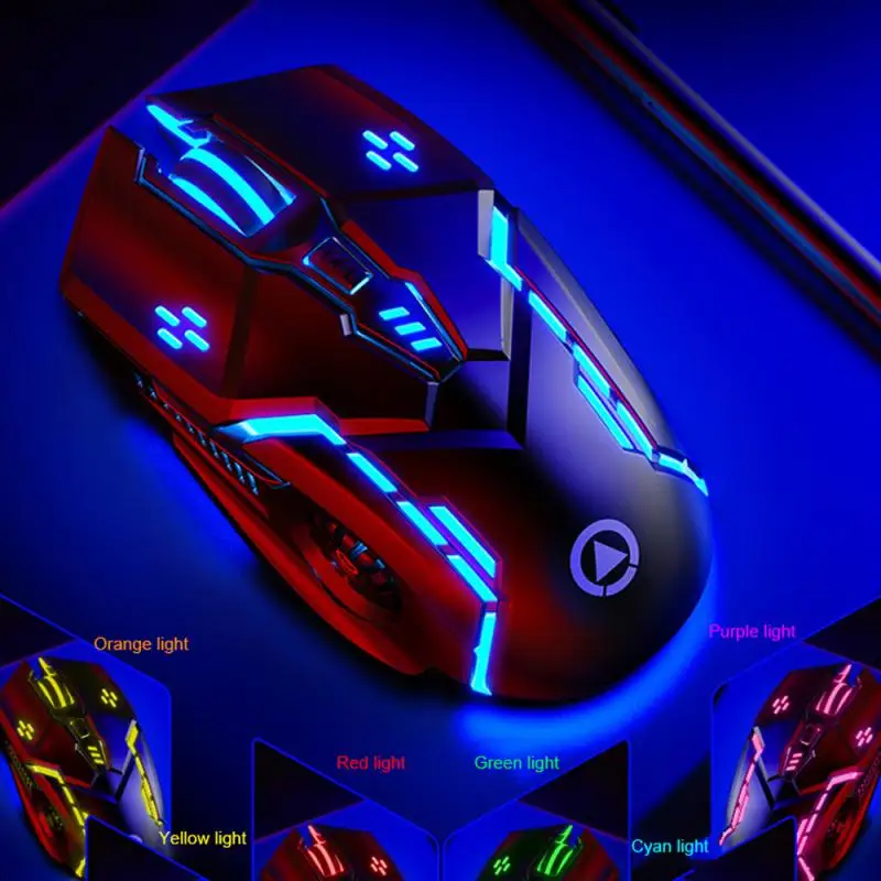 g5 professional ergonomic gaming mouse 7 color backlight usb wired silent mouse for gamer 3200 dpi mice for pclaptop free global shipping