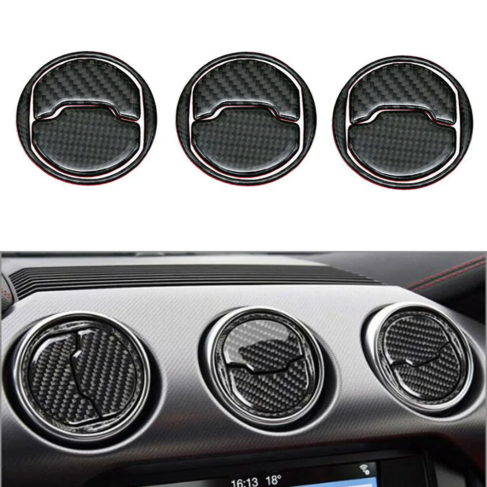 

1 Set Interior Decor Trim Center Air Vent For Ford Mustang 2015-2020 Hot Sale