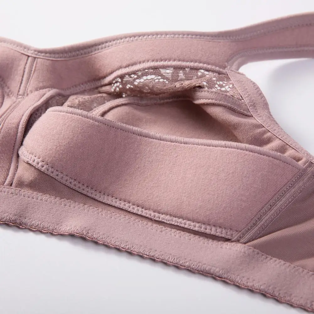 Для женщин без подкладки на полную фигуру Поддержка размера плюс бесшовный