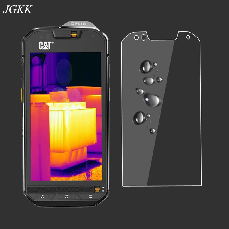JGKK 2.5D Tranparent закаленное стекло для Cat S60 Защитное стекло для Celular CAT S61 S41 S31 защитная пленка