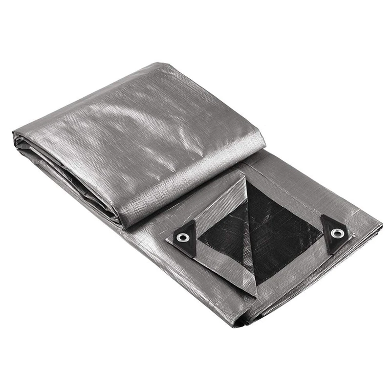 Водонепроницаемый брезент Сверхмощный Поли наземный лист Открытый Кемпинг