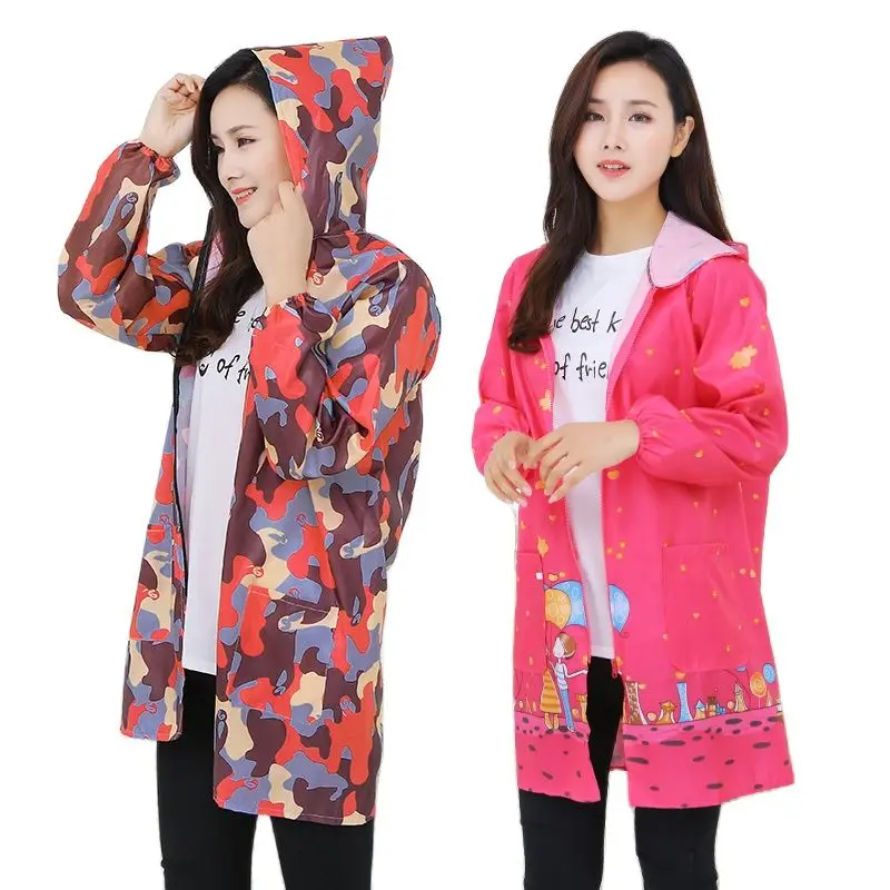 Длинный рукав для взрослых рабочая одежда кухня домашняя водонепроницаемая