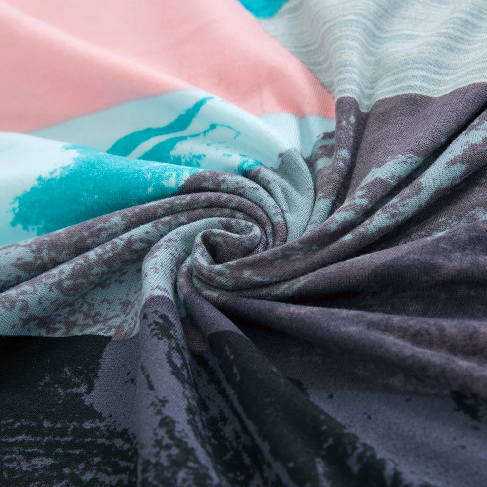 Универсальные современные эластичные чехлы для диванов 1/2/3/4 с принтом моющиеся