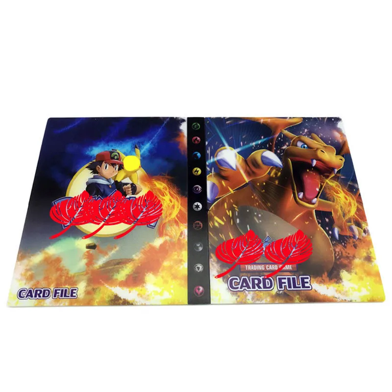 3 240 шт. держатель Альбом игрушки коллекции pokemones карты Альбом Книга Топ загруженный список игрушки подарок для детей - Цвет: 3