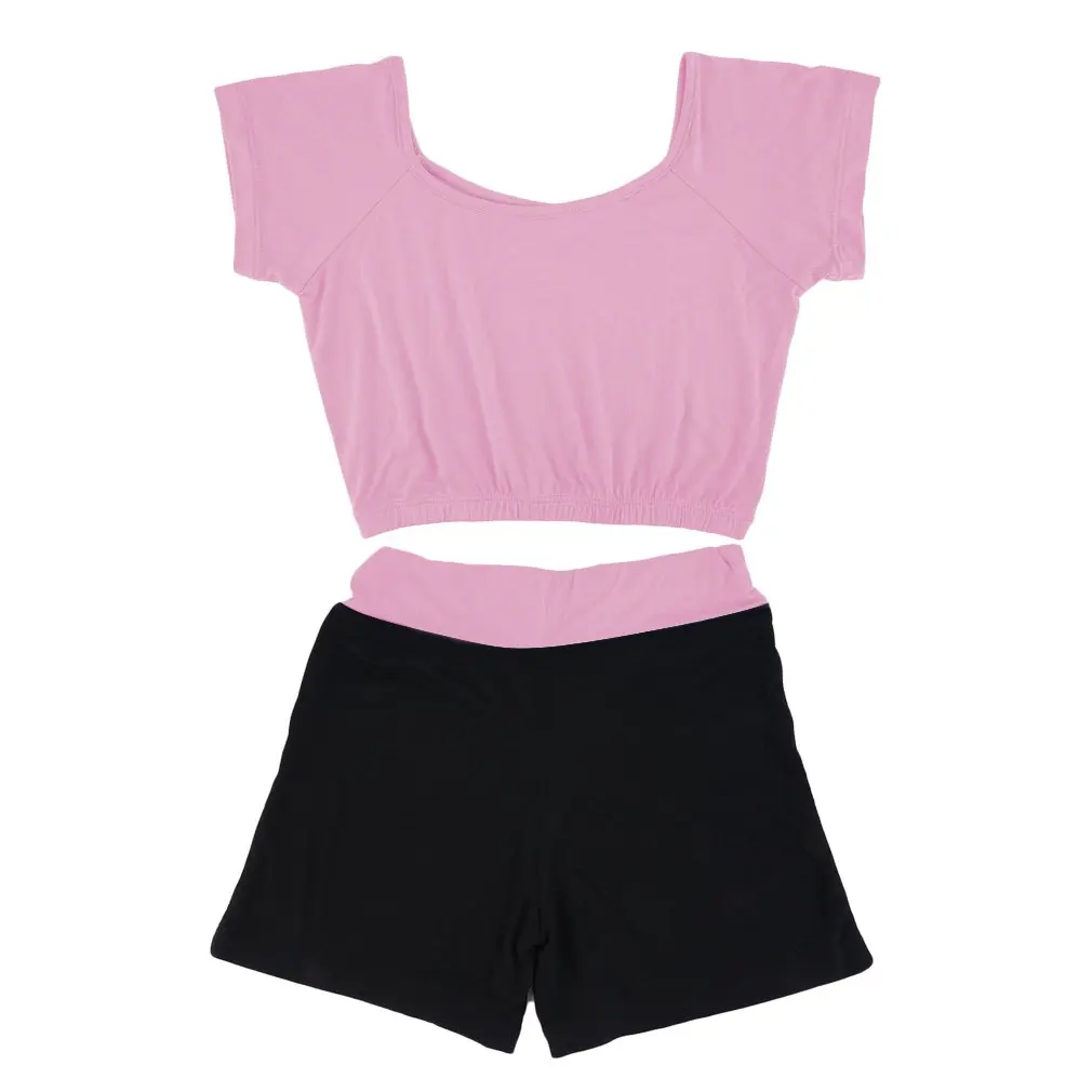 

Summer Women Clothes Women Short Yoga Top+Shorts Set Skinny Sport Gym Set