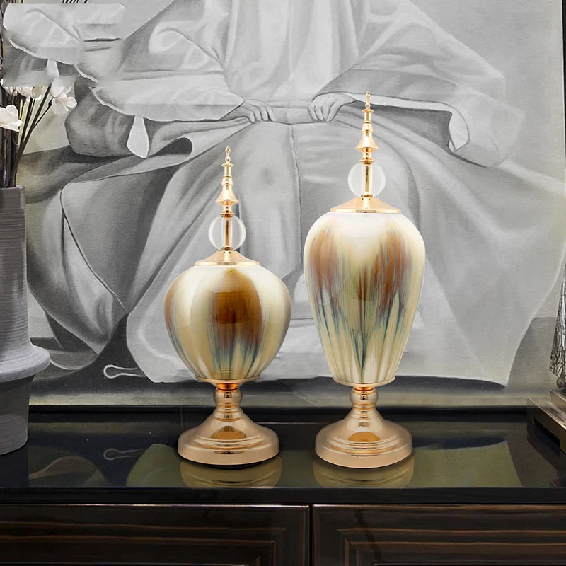 Европейский кованый железный роскошный золотой фотоэлемент домашняя гостиная