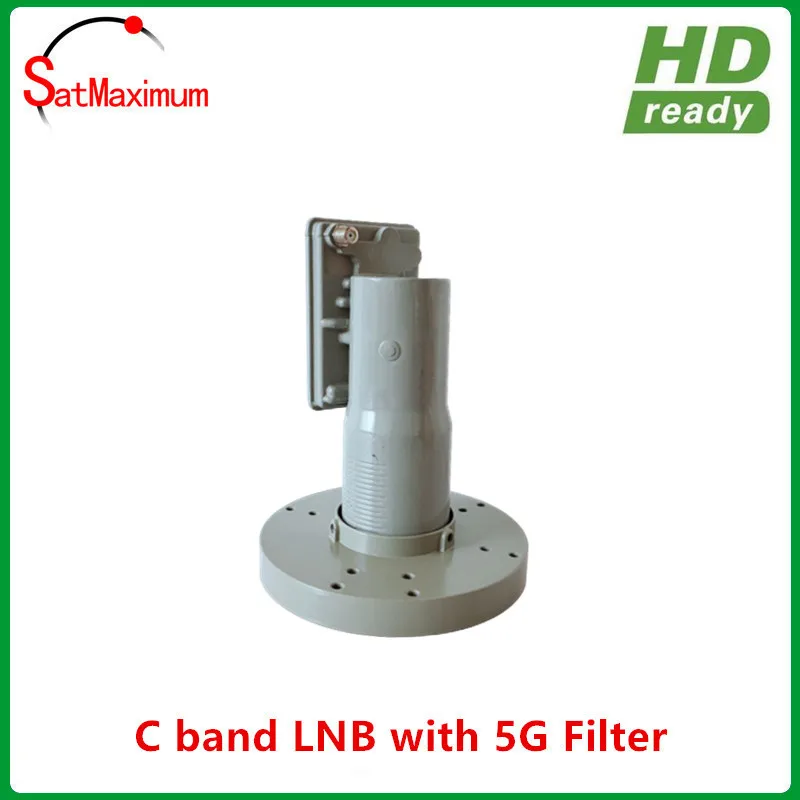С высоким коэффициентом усиления C band LNB с 5G фильтр один кабель решение