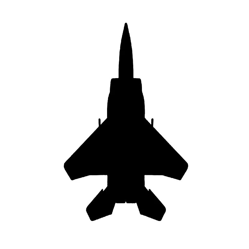 

Car Sticker Fine Strong F15 Jet Aircraft Jet Fighter Translucent Car Sticker PVC Vivid Decals 15.8cm*9.9cm
