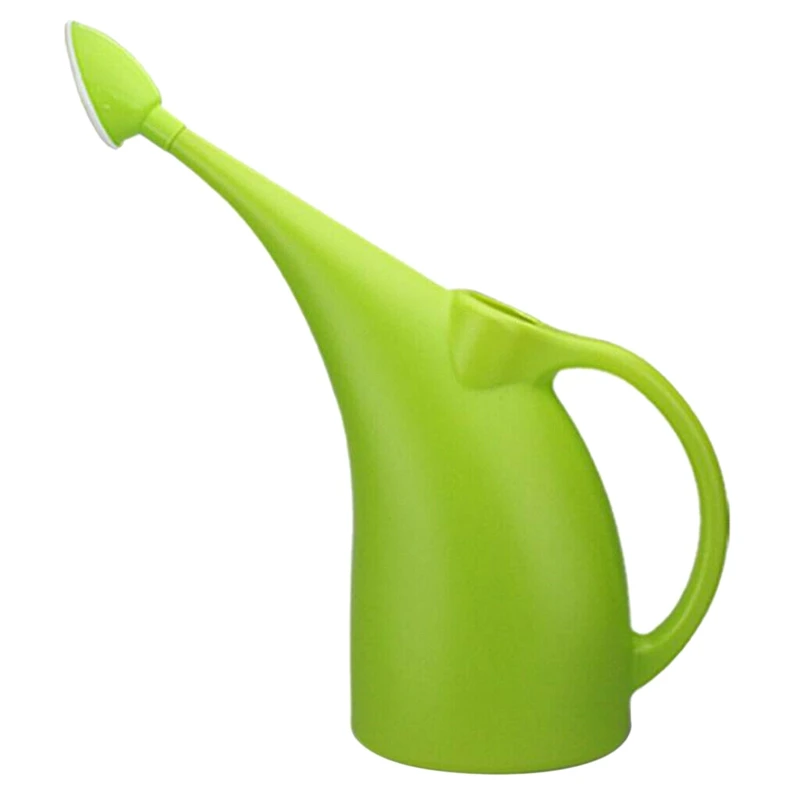 3л большая емкость пластмассовая Лейка для дома на открытом воздухе Зеленый