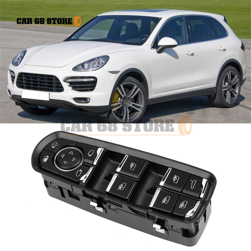 

Car Electric Power Window Control Switch High Quality ABS Auto Interior Parts For Porsche Panamera Cayenne Macan 2011-2015