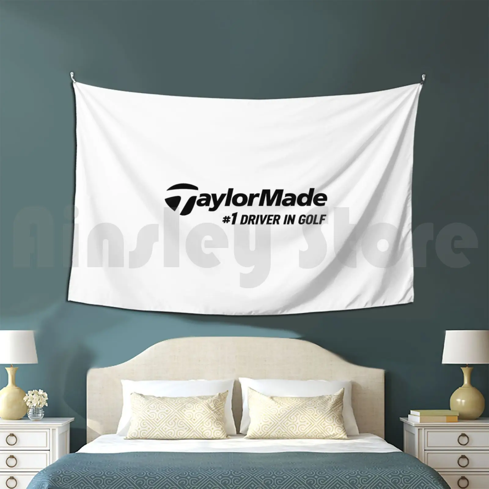 

Golf-Logo Tagline Tapestry Living Room Bedroom