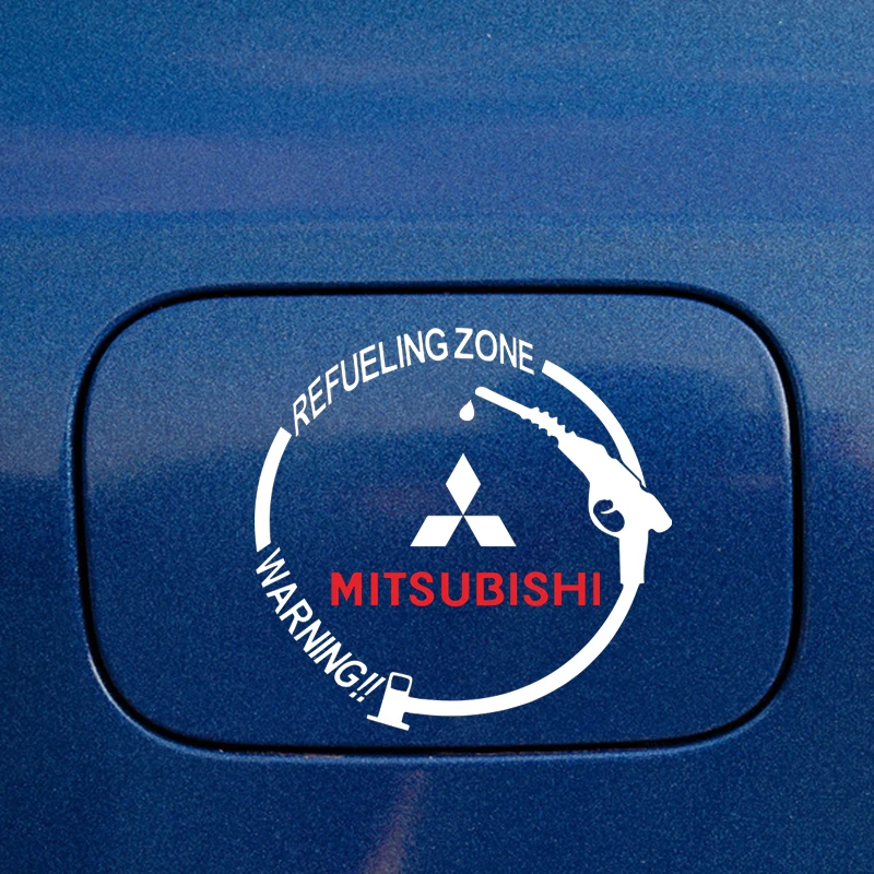 Waterproof Tank Body Sticker Fuel Cap badge For Mitsubishis ASX Lancer Pajero Outlander L200 EVO EX | Автомобили и мотоциклы