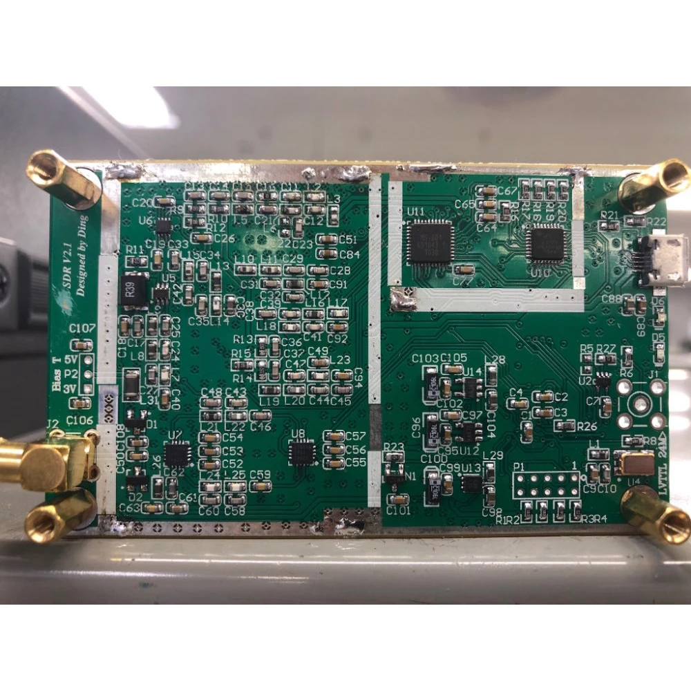 Nvarcher 10 кГц 2 ГГц широкополосный 14bit sdr приемника программно определяемое радио