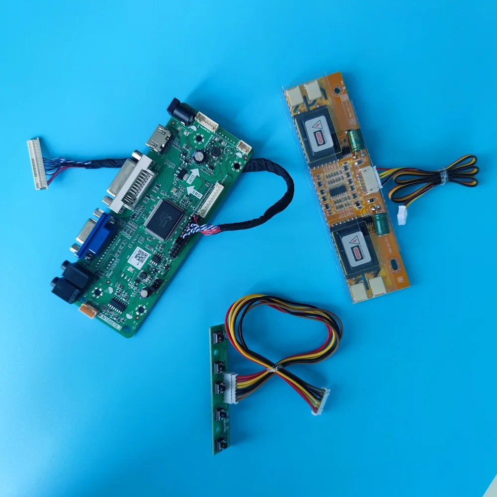 

LCD DIY VGA DVI 30pin Driver M.NT68676 Controller board kit For M220EW01 V7/V6/V5 1680X1050 Screen 22.0 inch panel