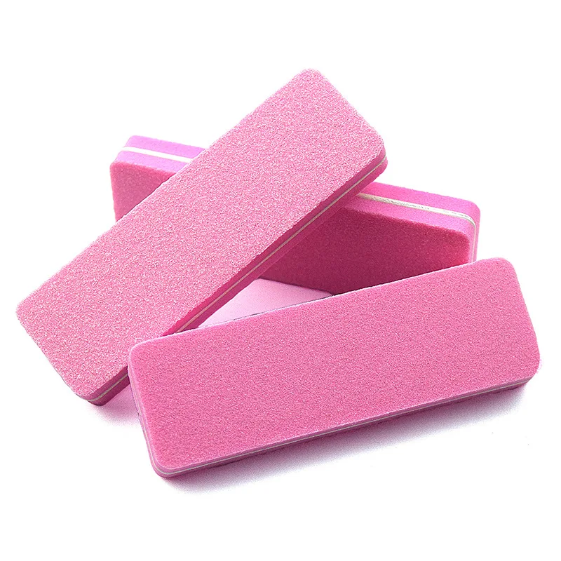 Профессиональные пилки для ногтей 3-5 шт./компл. 6 цветов зеркальная бумага мини