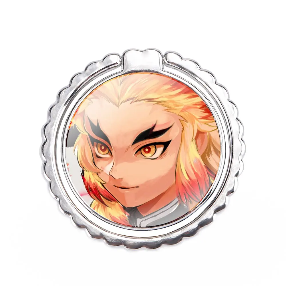 Искусственная металлическая подставка для телефона с изображением героев аниме