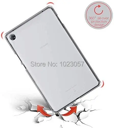 Мягкий чехол из ТПУ Для lenovo tab m10 plus tb-x606f tb-x606x силиконовый прозрачный для планшета