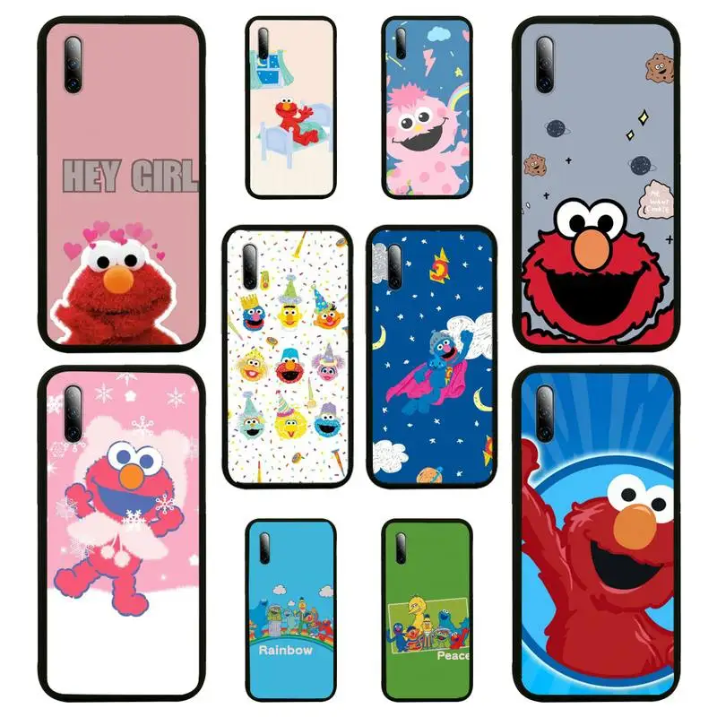 

Sesame Street Cookies Monster Elmo Phone Case for Huawei nova 5 6 7 pro Y5 2019 prime 2018 Y9s Y7 nax fundas cover
