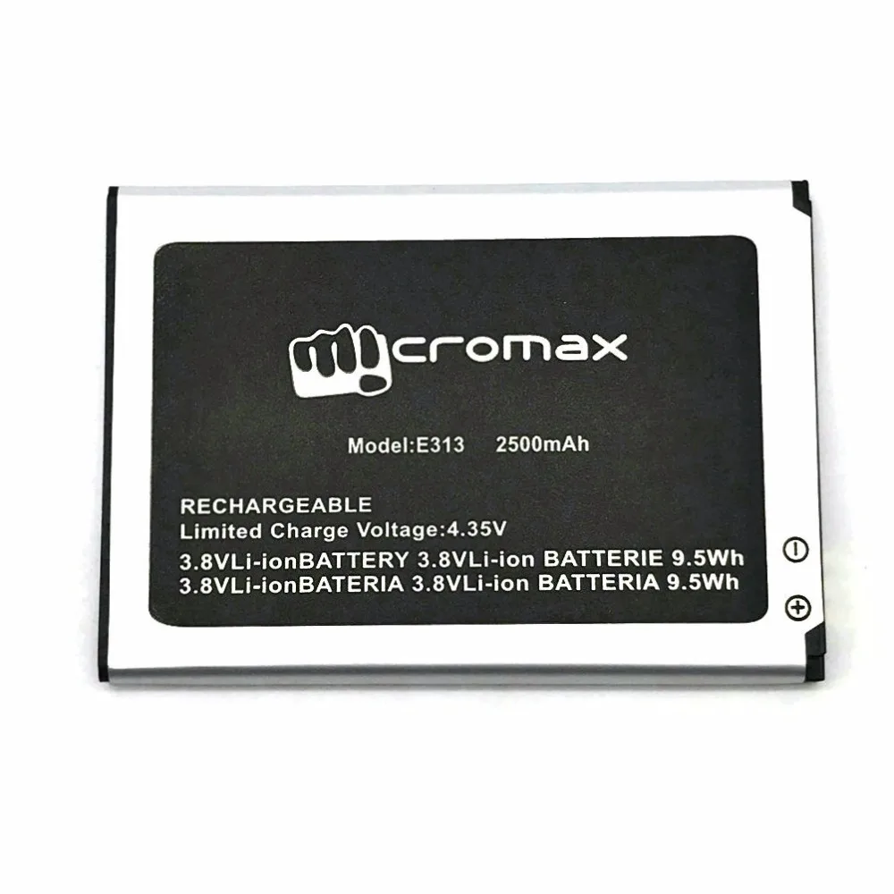 Новый 2500 мАч высокое качество батарея для micromax Wileyfox Swift E313 телефон + код