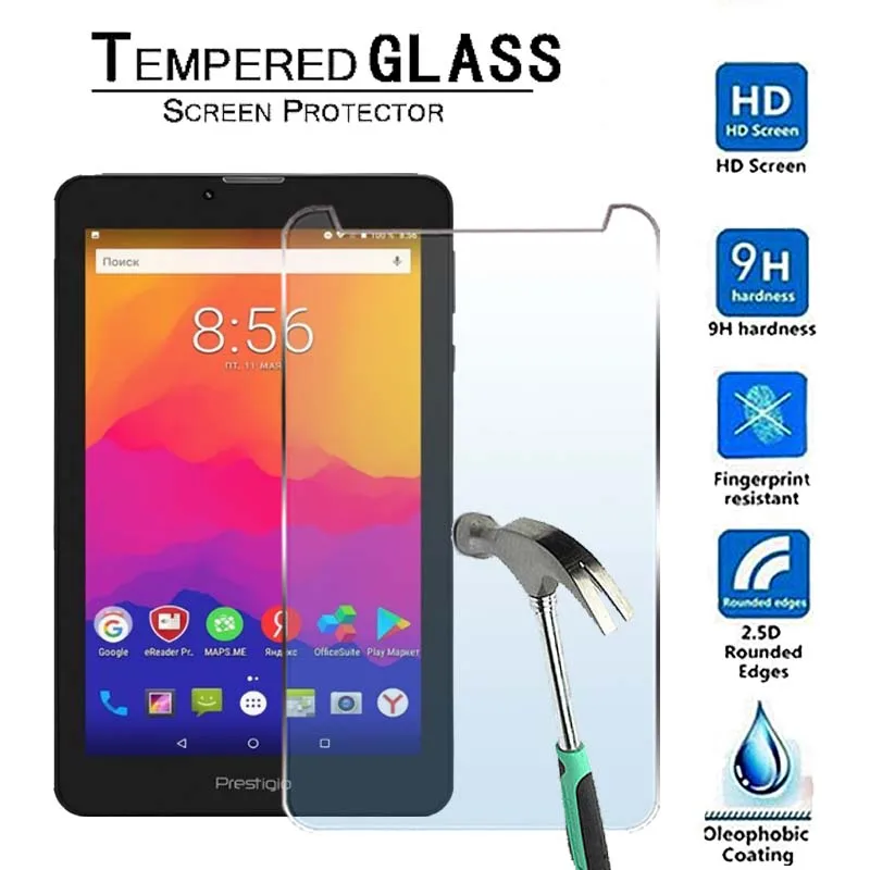 

Защитная пленка из закаленного стекла для планшета Prestigio Wize 3327 3G-Premium 9H
