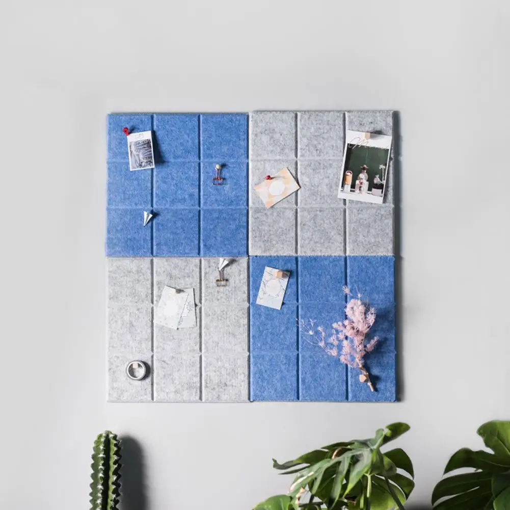 Сетка Стиль Войлок письмо примечание доска объявлений домашний декор офис для
