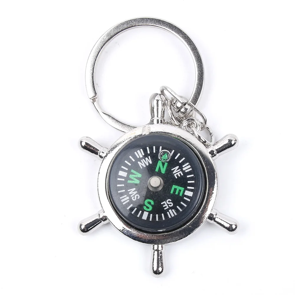 Автомобильный компас брелок многофункциональный для пеших прогулок пластиковый