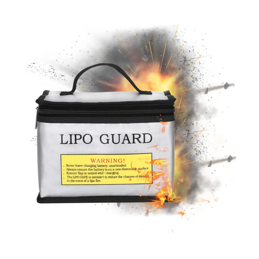 Портативная огнеупорная Защитная сумка для аккумуляторов LiPo Взрывозащищенная