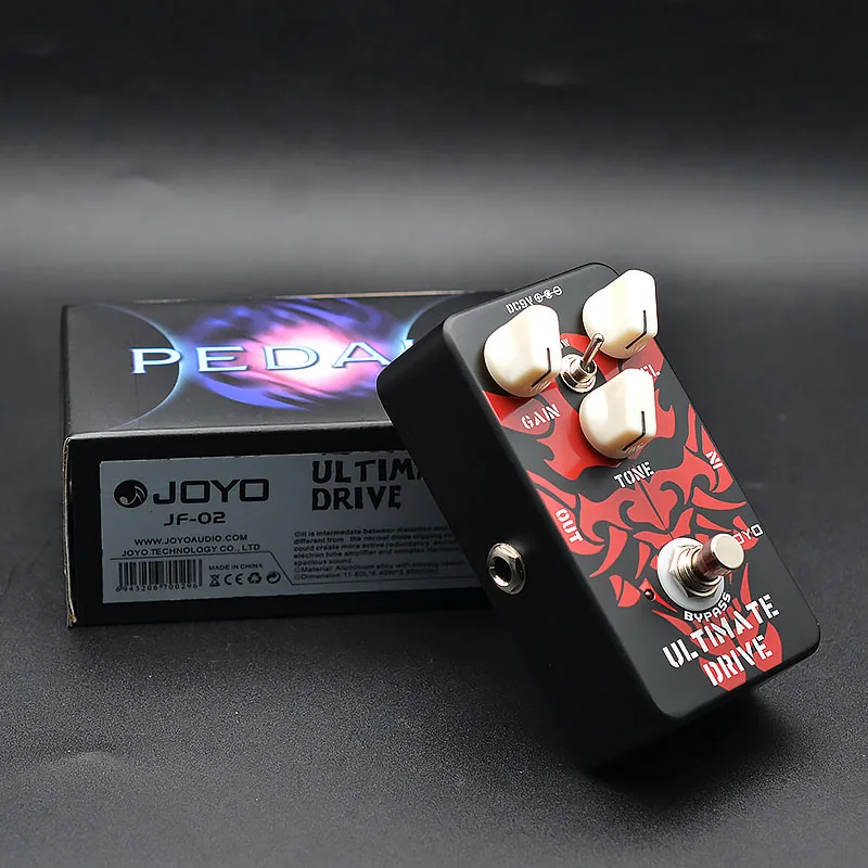 Joyo JF 02 Окончательный Привод Электрогитары педали эффектов Box с Истинной Bypass + один