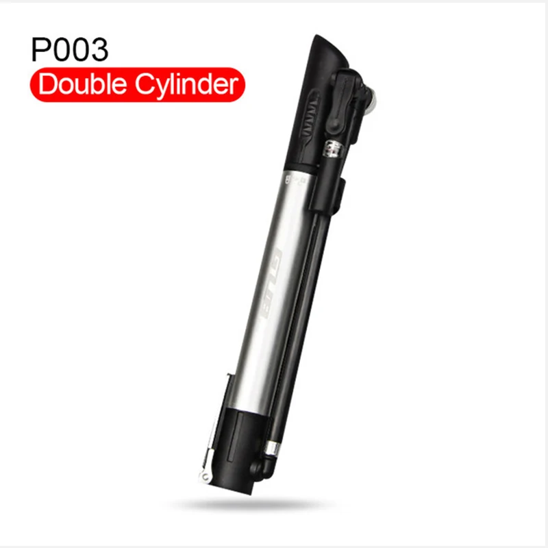 

GUB Bicycle Pump Portable Bike Tyre High Pressure Inflator Aluminum Alloy with Pressure Gauge Presta Schrader Valve Hand Pump
