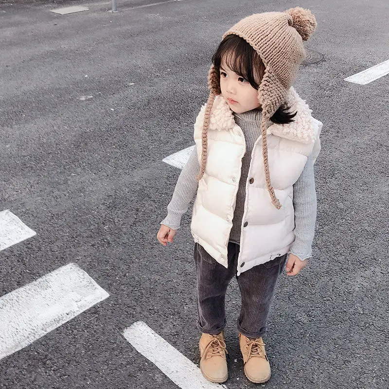 Новинка 2020 детская одежда детский пуховый хлопковый жилет новый на осень и зиму