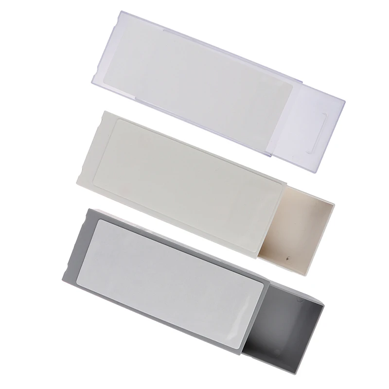 Hidden Table Under Paste Plastic kitchen bathroom table Organizer Storage Box Case Desk Drawer Divider Sticky Decor | Дом и сад