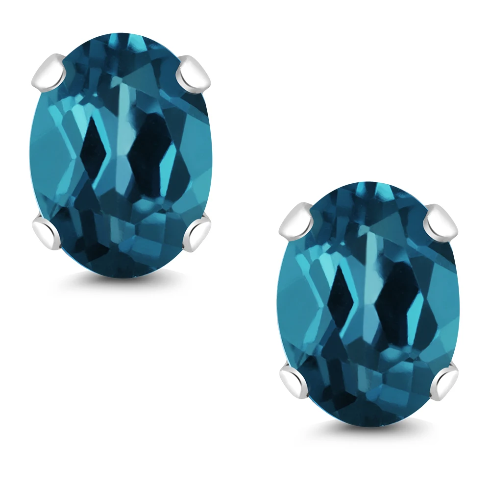 GemStoneKing 1 10 Ct 6X4 овальная форма Натуральный топаз драгоценный камень