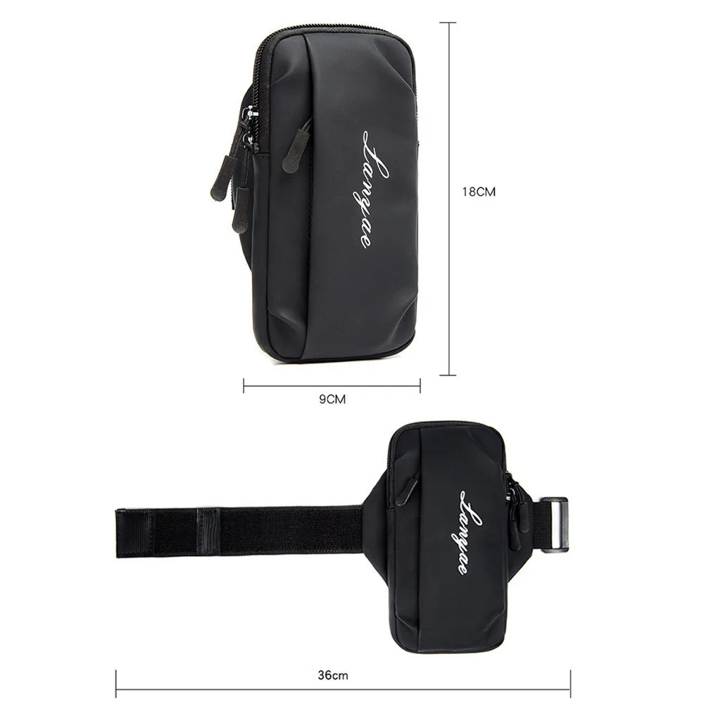 

6.5Inch Phone Arm Bag Universal Waterproof Large Capacity Adjustable Breathable Outdoor Fitness Running Cellphone Card Key Case