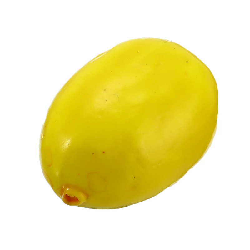 20 шт./лот имитация мини пузырьков лимон поддельные фрукты раздельные вечерние