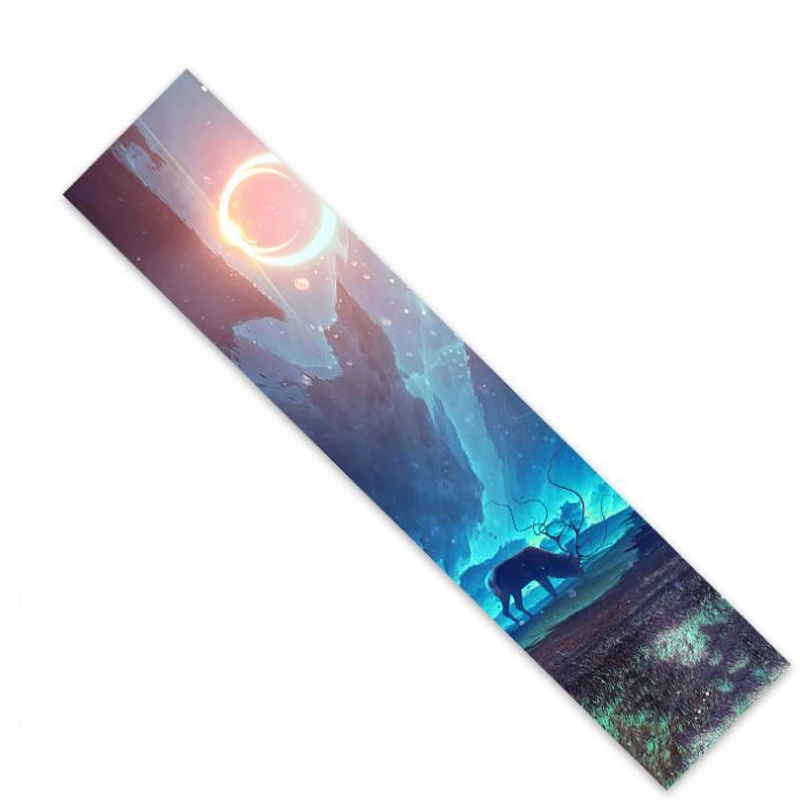 120*25 см Скейтбординг Griptape скутер на рукоятку длинной стойки наклейка с наждачной