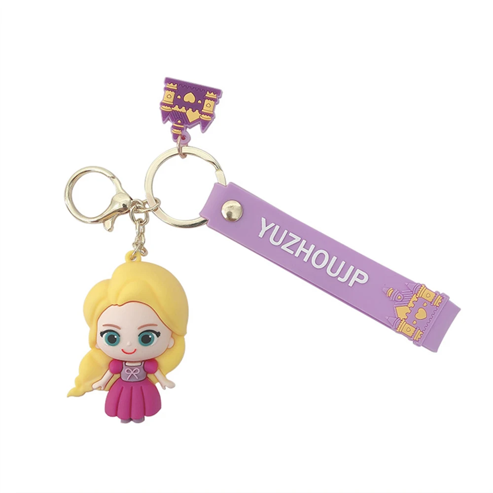 Брелок для ключей Холодное сердце Disney милая мультяшная аниме фигурка модель