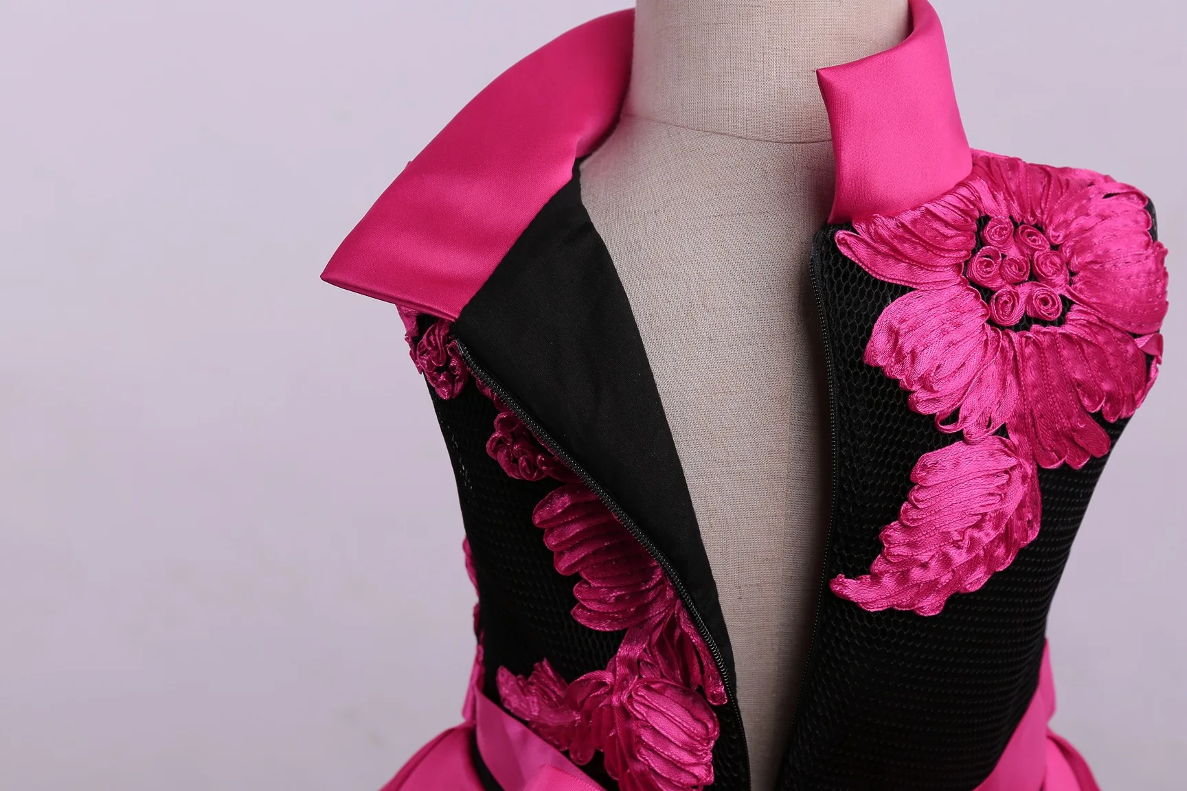 Рождественское детское платье Вечерние платья Русалочки без рукавов с цветочным