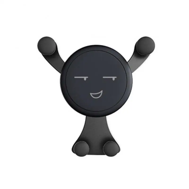 

Universal Car Gravity Car Phone Holder Air Vent Mount Bracket For IPhone X Xiaomi No Magnetic Smartphone Auto Smile Face Support