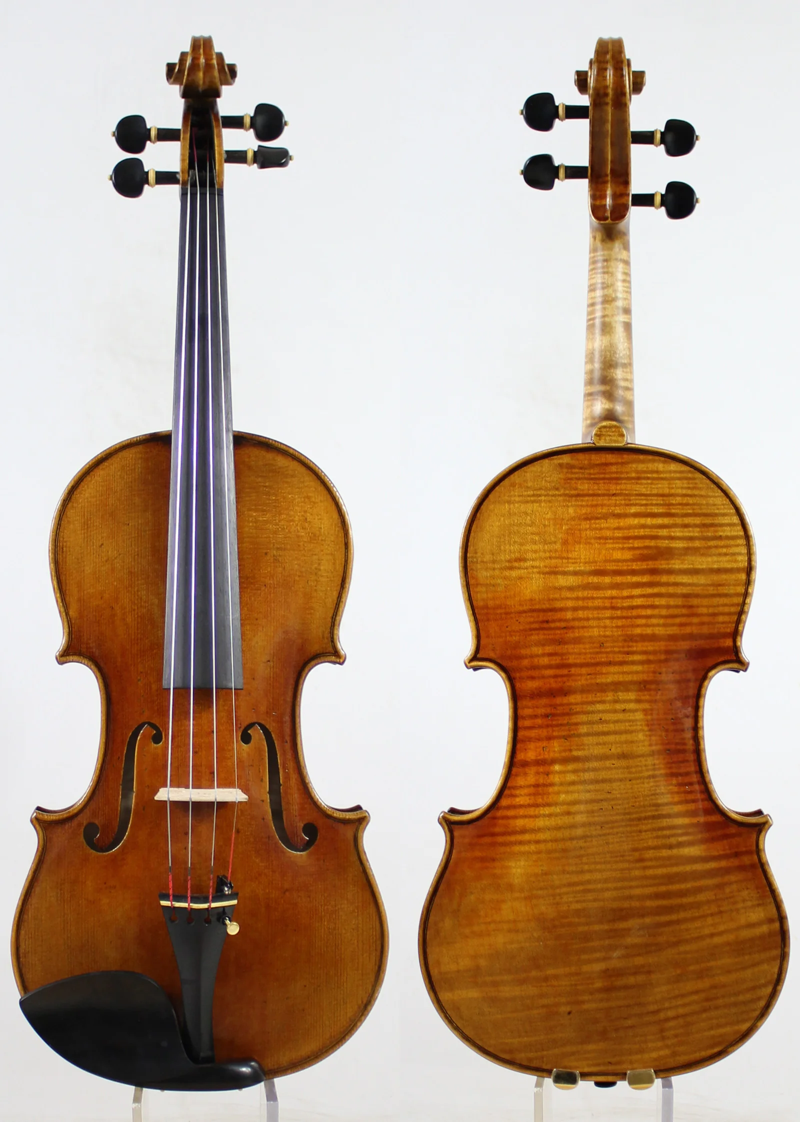 Старая ель 60 y! Потрясающий 1 шт. назад! Моноволокно трудивари скрипка 4/4 вся