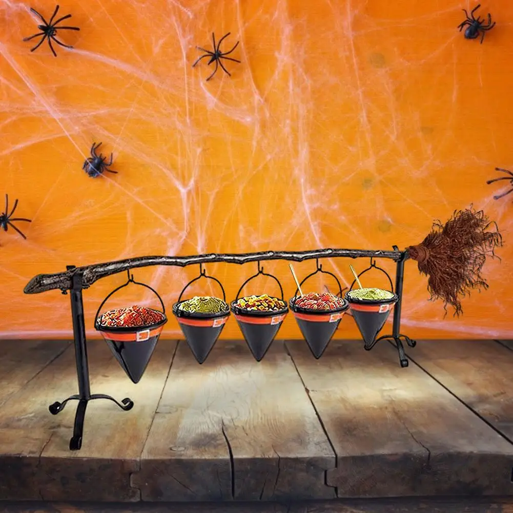 

Корзина для закусок и мисок на Хэллоуин, Декор для дома, креативная корзина для закусок на Хэллоуин