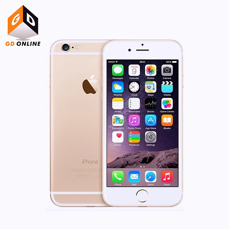 

GD Online Original Apple iPhone 6 4.7" IOS A8 8MP 1GB RAM 16/64/128GB ROM Dual Core Fingerprint Cell Phone 4G LTE Smartphone