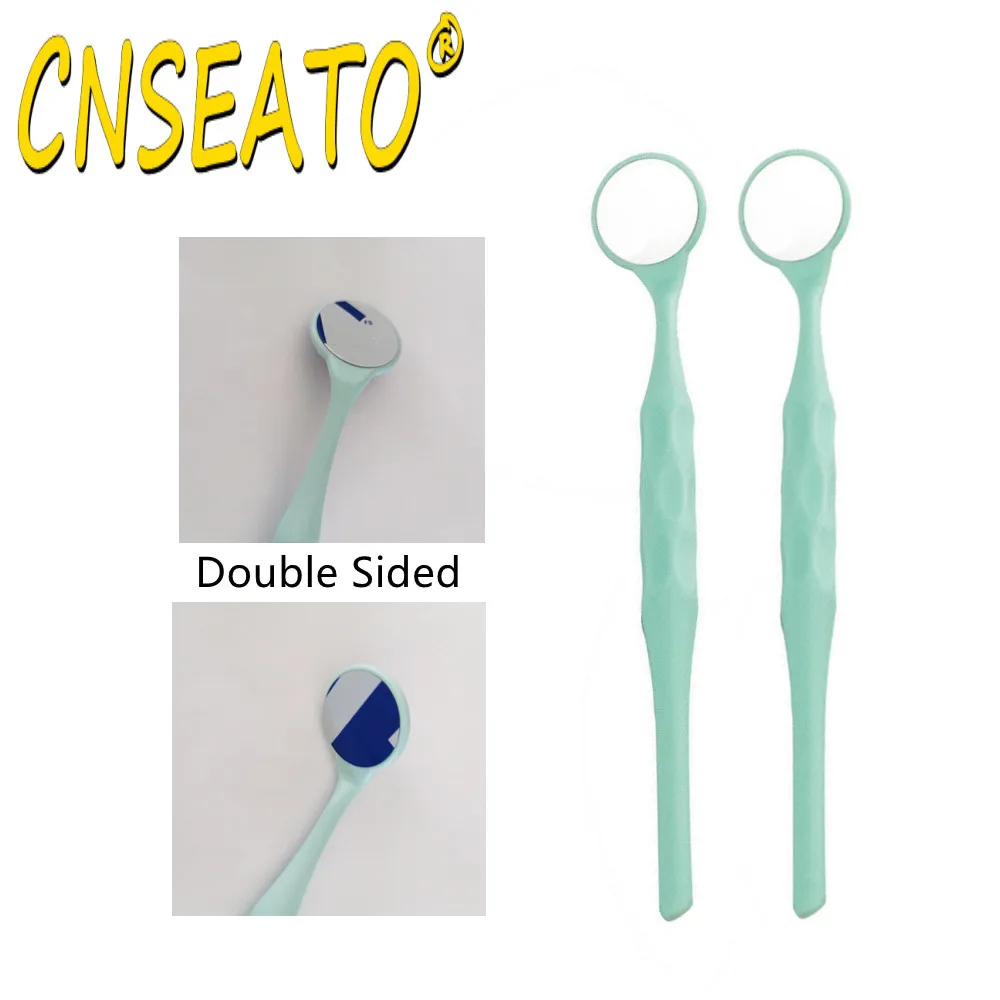 10 шт. стоматологический двухсторонний рефлектор с фронтальной поверхностью